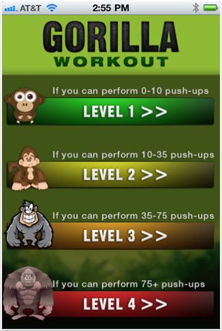 Gorilla Workout